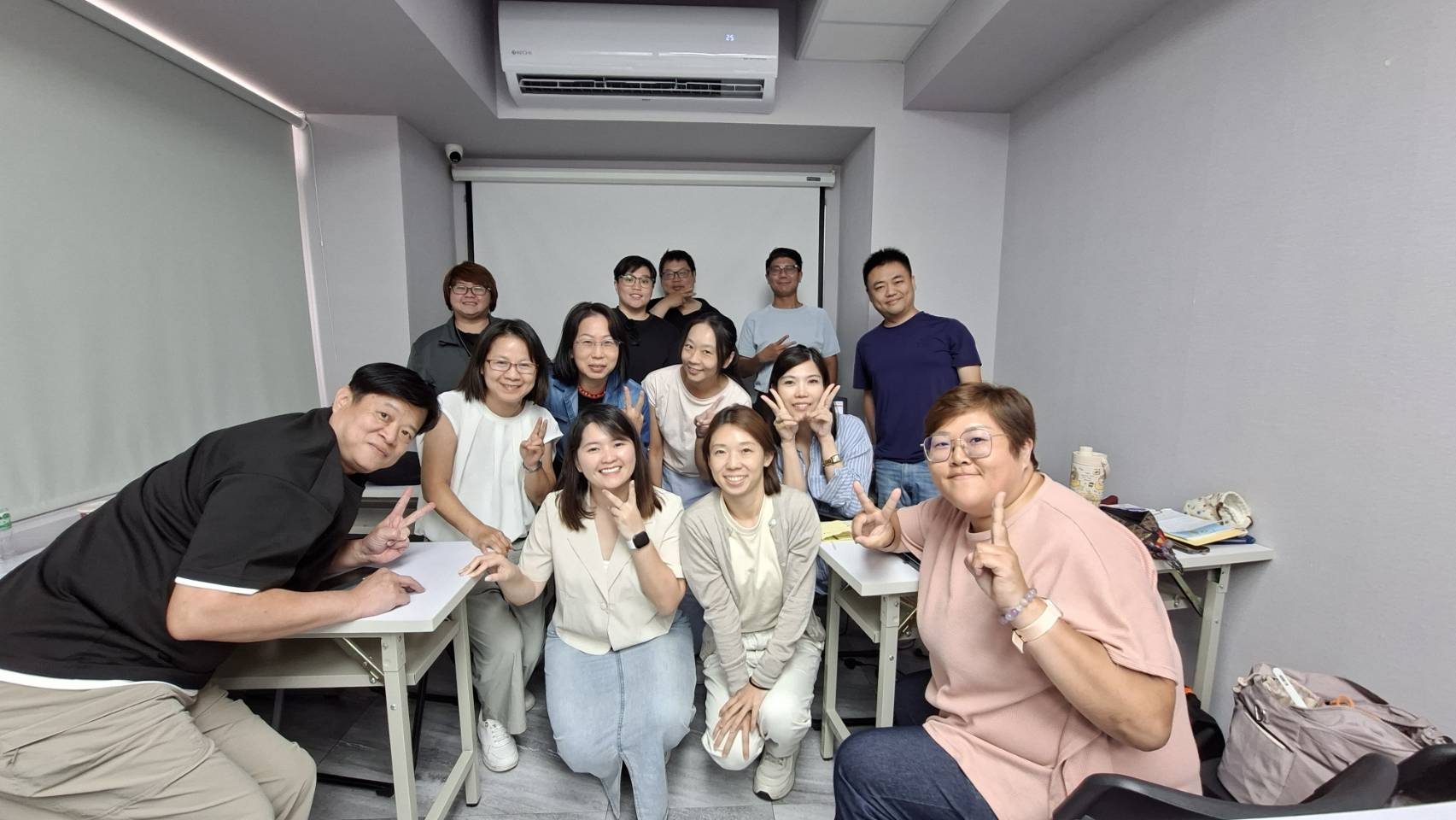 第一梯 AI 動畫實戰班學員大合照